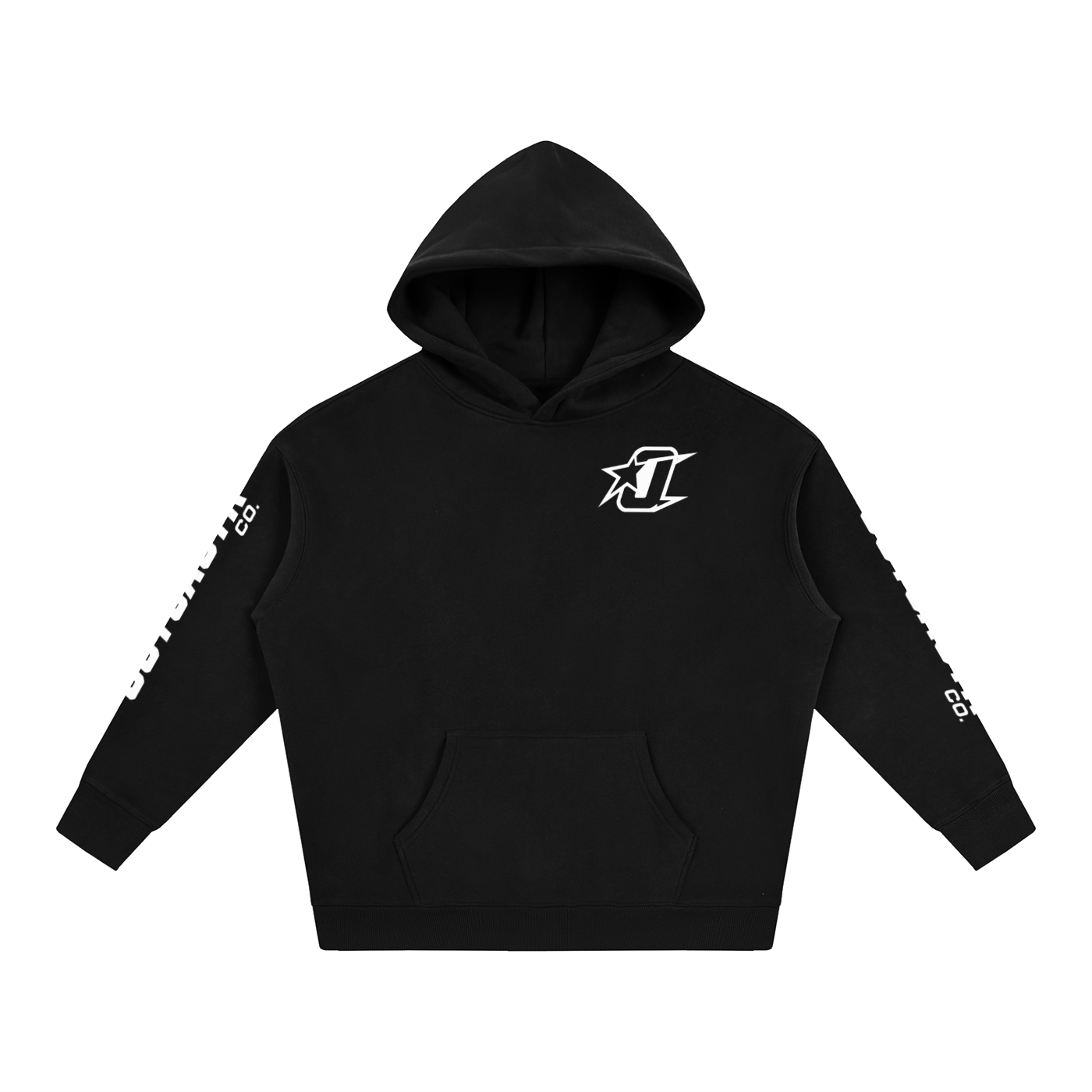 OUTCASTR - Black Hoodie