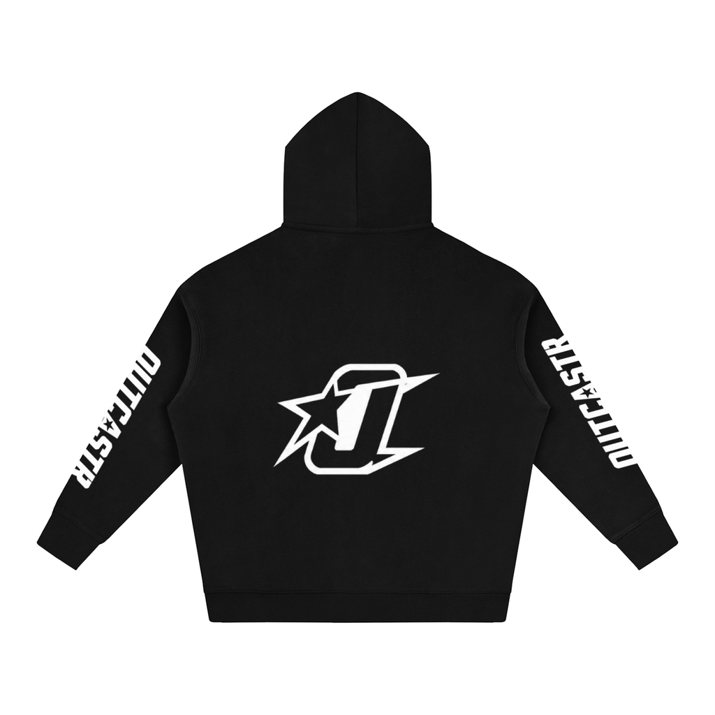 OUTCASTR - Black Hoodie